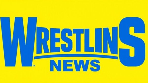 Bold blue wrestling news logo on yellow background for WWE Monday Night Raw Recap