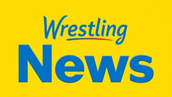 Vivid wrestling news logo on yellow background, symbolizing wrestling popularity increase in 2026.