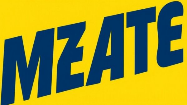 Bold blue text logo on yellow background, Wrestling in 2026