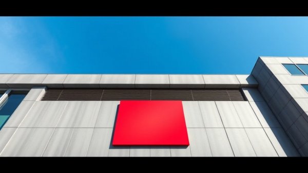 Office building with colorful logo under clear blue sky, Natural Capital Fund