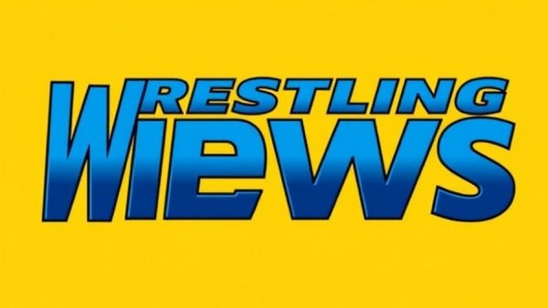 Wrestling news logo on yellow background, WWE Raw Ratings.