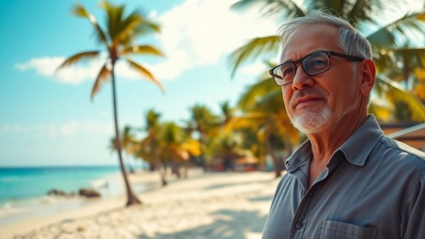 Beachfront inviting American retirees to tropical countries.