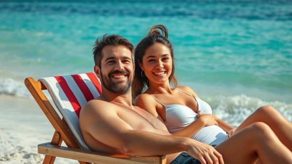 How Much Money Do You Need to Retire Comfortably in Thailand: smiling couple on vacation