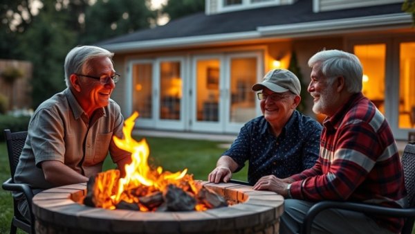 Keep your home warm and your energy bill lower this winter with an inviting outdoor space