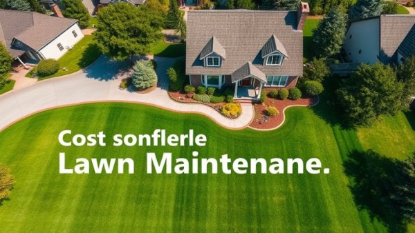 Cost-free lawn care solutions in a suburban setting.