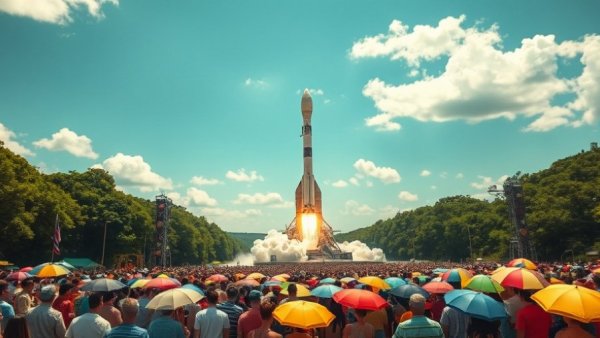 Unique Rain Praying Ritual in Thailand with rocket launch at festival.