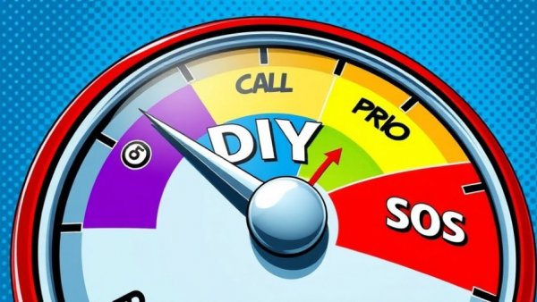 Colorful gauge illustrating DIY solutions for shower drain smells.