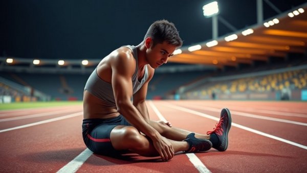 Allyson Felix Comeback: Resilient athlete on track in vibrant setting.