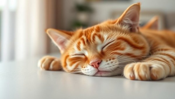 Ginger cat with tired eyes humorously relating to meetings, Fix Meetings in 5 Minutes.