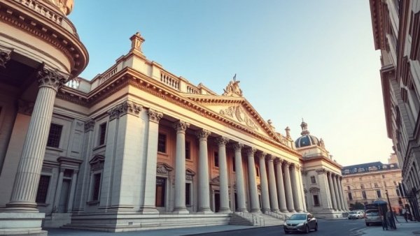 French National Assembly building representing France's plan to end fossil fuels by 2050.