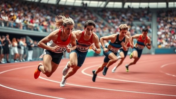 World Relays 4x100m Highlights showing track athletes in action
