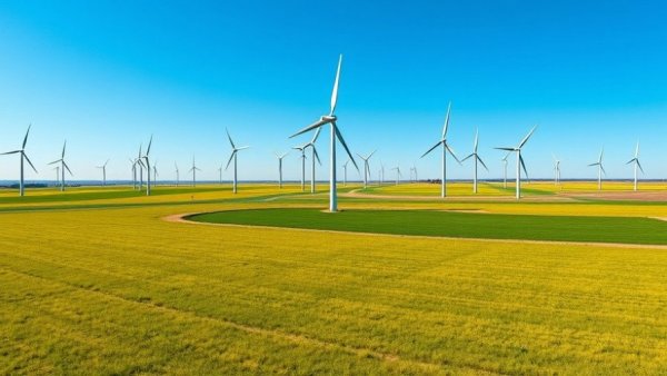 Wind turbines on a clear day, representing ESG investing news