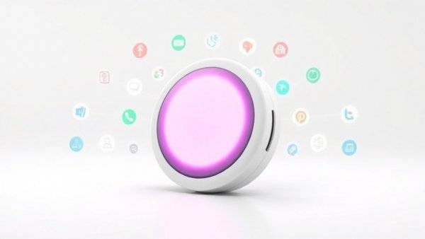 Smart sensor device showing connectivity for affordable smart home upgrades in Charlotte NC.
