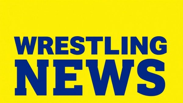 Bold wrestling news logo on a yellow background featuring Ted Turner Wrestling Legacy.