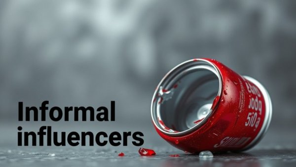 Neglecting informal influencers depicted by crushed can.