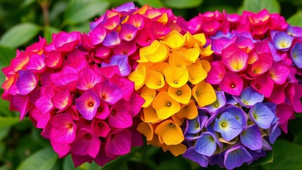 Vibrant hydrangeas showing care tips for fuller blooms.