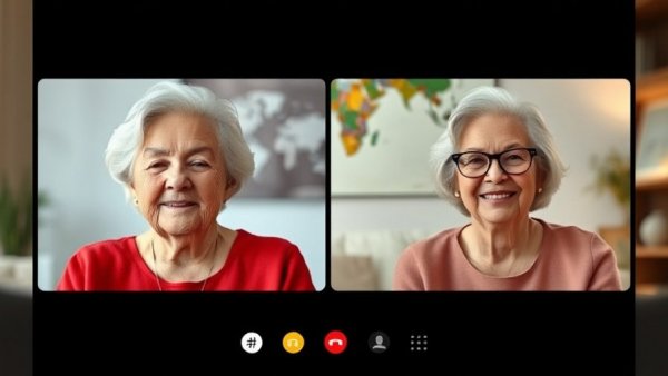 Split-screen call discussing Schengen rules for longer stay in Europe.