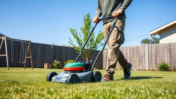 Low maintenance landscaping idea with lawn mowing in a Raleigh NC garden.