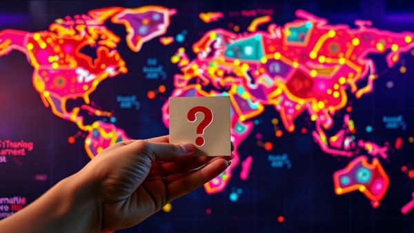 Investing in Emerging Economies visualized with global map and connections.