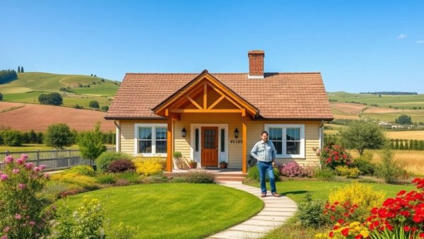 Irish real estate quirks with countryside home and alert individuals.