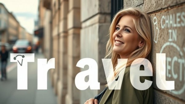 Why everyone is leaving the US right now: Woman pondering travel against text overlay.