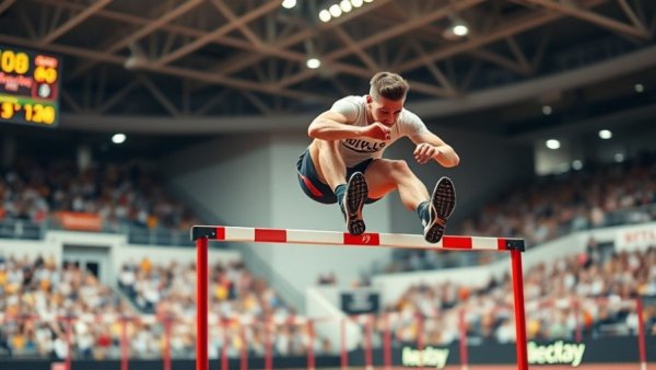 Jackson Spencer New Balance Nationals athlete steeplechase hurdle.