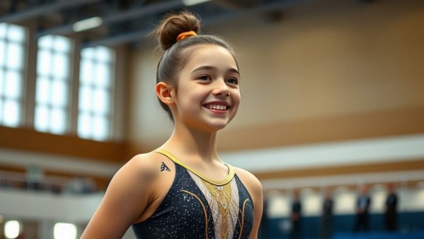 2026 American Classic results: triumphant gymnast in arena
