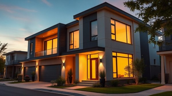 Transform Your Home with a modern minimalist design facade