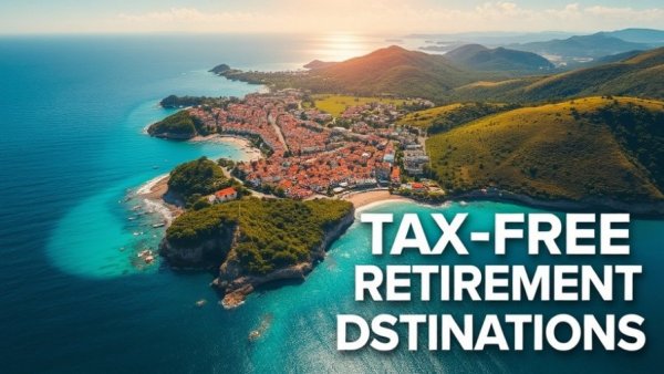 Scenic view representing zero tax on retirement income destinations