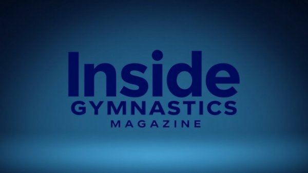 Inside Gymnastics Magazine logo related to EVO investment in athletics training.