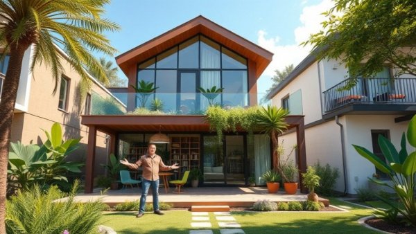 Sustainable Living Design Sama House tour with host