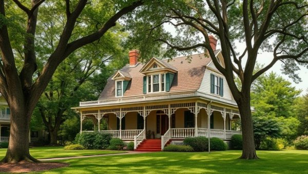 Charming Homes of Apalachicola, FL with Victorian architecture.