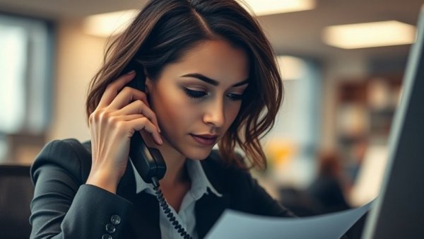 Woman researching best DSCR lenders for expats