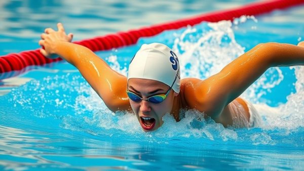 Gretchen Walsh breaks short course meters records in swimming pool.