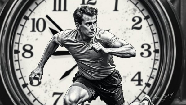Updated World, U.S. & Collegiate All-Time Lists - Vintage athlete illustration