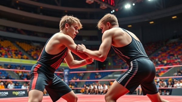Intense 165 lbs JR Boys Match at USMC Junior Nationals in action.