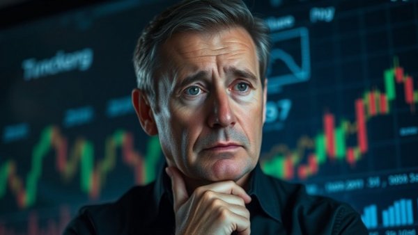 Impact on the 2027 housing market visual with concerned man and graphs.
