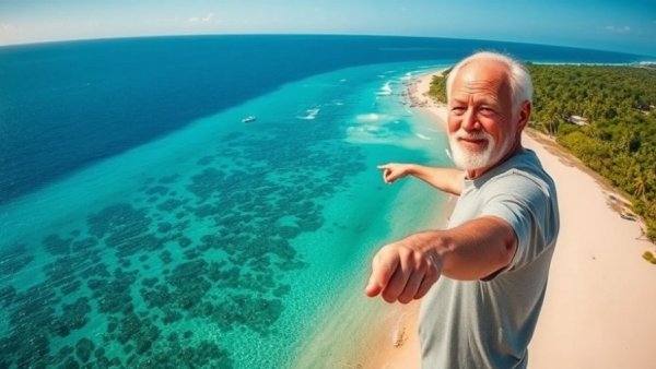 Retirement in Rayong Thailand, serene beach and lush coastline.