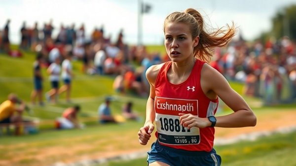 Jane Hedengren absence NCAA cross country runner in action