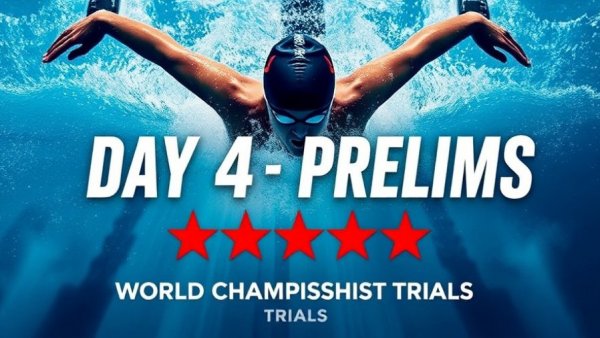 2026 Short Course World Championship Trials Day 4 Prelims graphic.