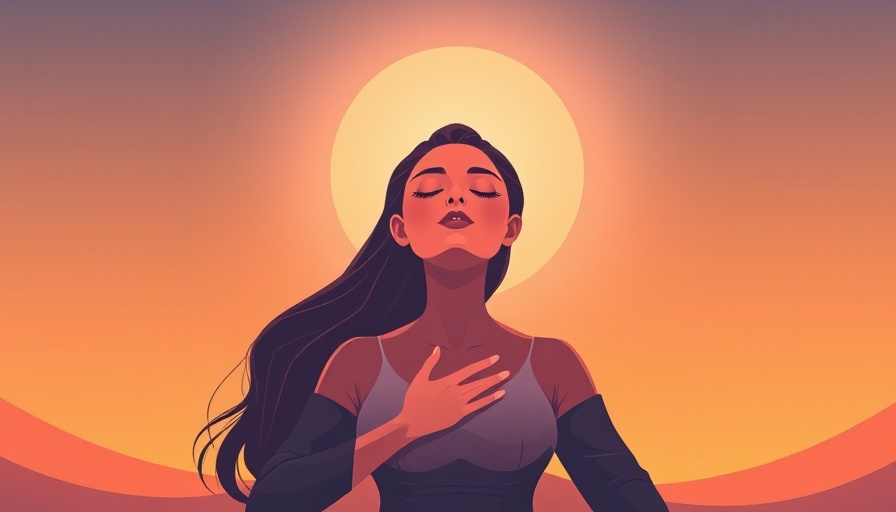 Serene woman meditating, illustrating mindfulness for dismantling RSD.