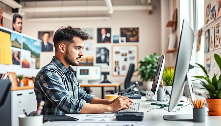 Workspace exemplifying Qatar graphic designer jobs, vibrant and creative.