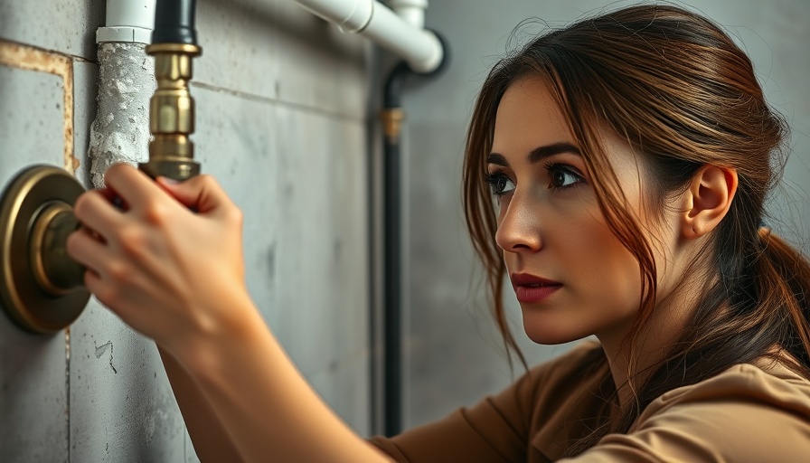 Leak-Free Shower Valve Installation by a skilled woman.