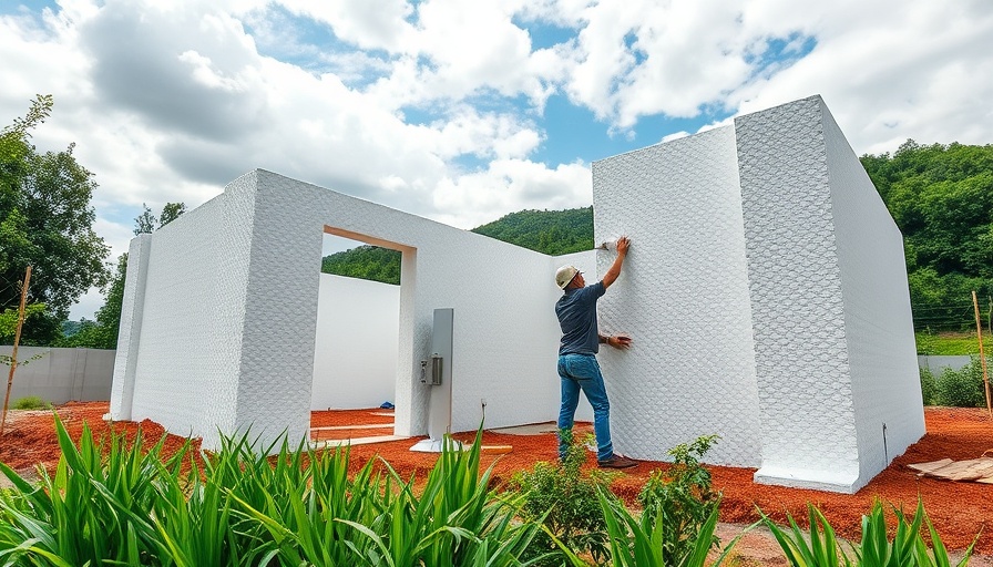 Polystyrene Foam Walls installation with new technology.