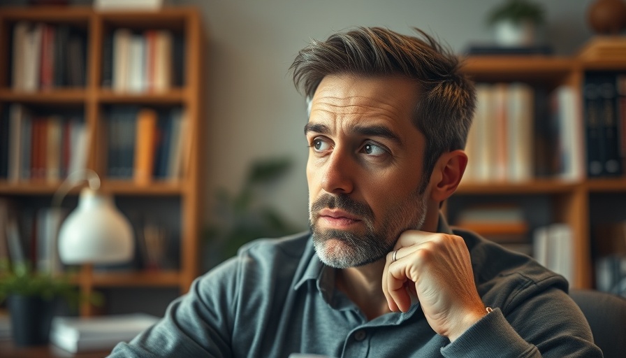 Thoughtful man discussing homebuyers' brutal feedback.