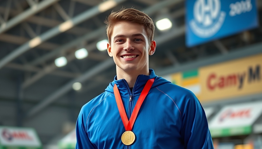 Grey Burnett with U17 World bronze medal in wrestling.
