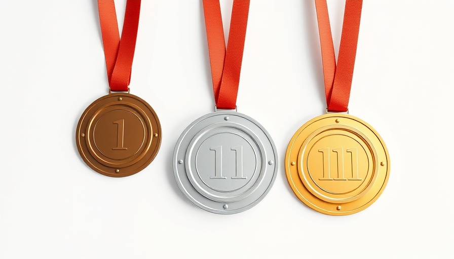 Tokyo 2025 Medal Predictions: bronze, silver, and gold medals on display.