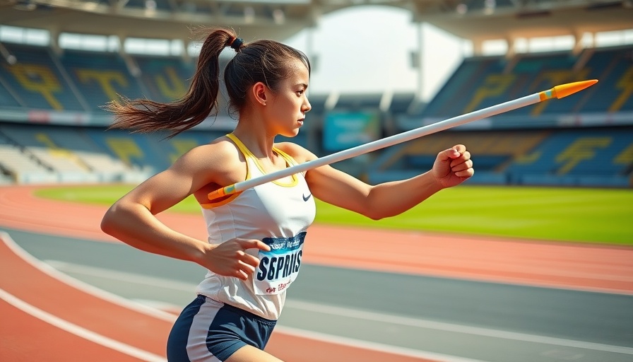 Javelin thrower showcases effective coaching principles.