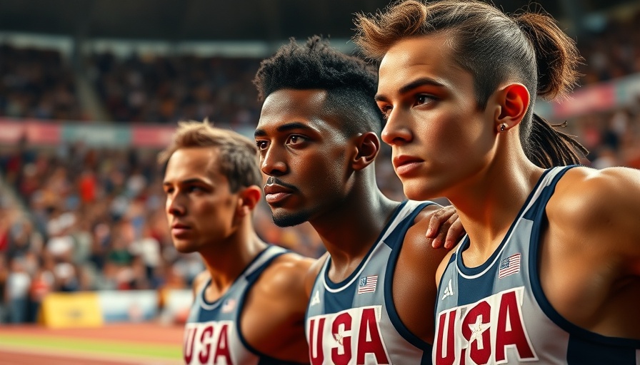 USA Men's 4x100M Relay Team strategy and anticipation.