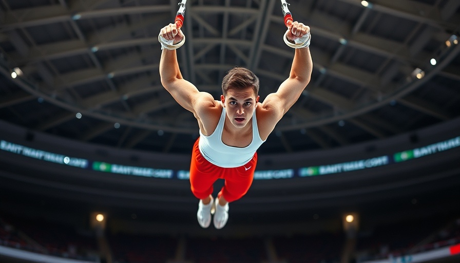 2025 U.S. Gymnastics Championships Results - male gymnast performing.